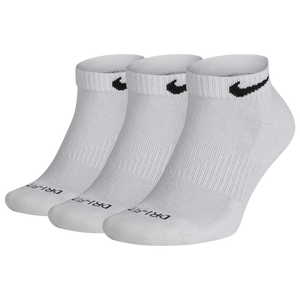 white nike socks low