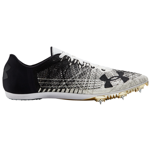 Under Armour Speedform Miler Pro 2 - Men's Mid Distance Spikes - White / Black / Black - 3000020-101