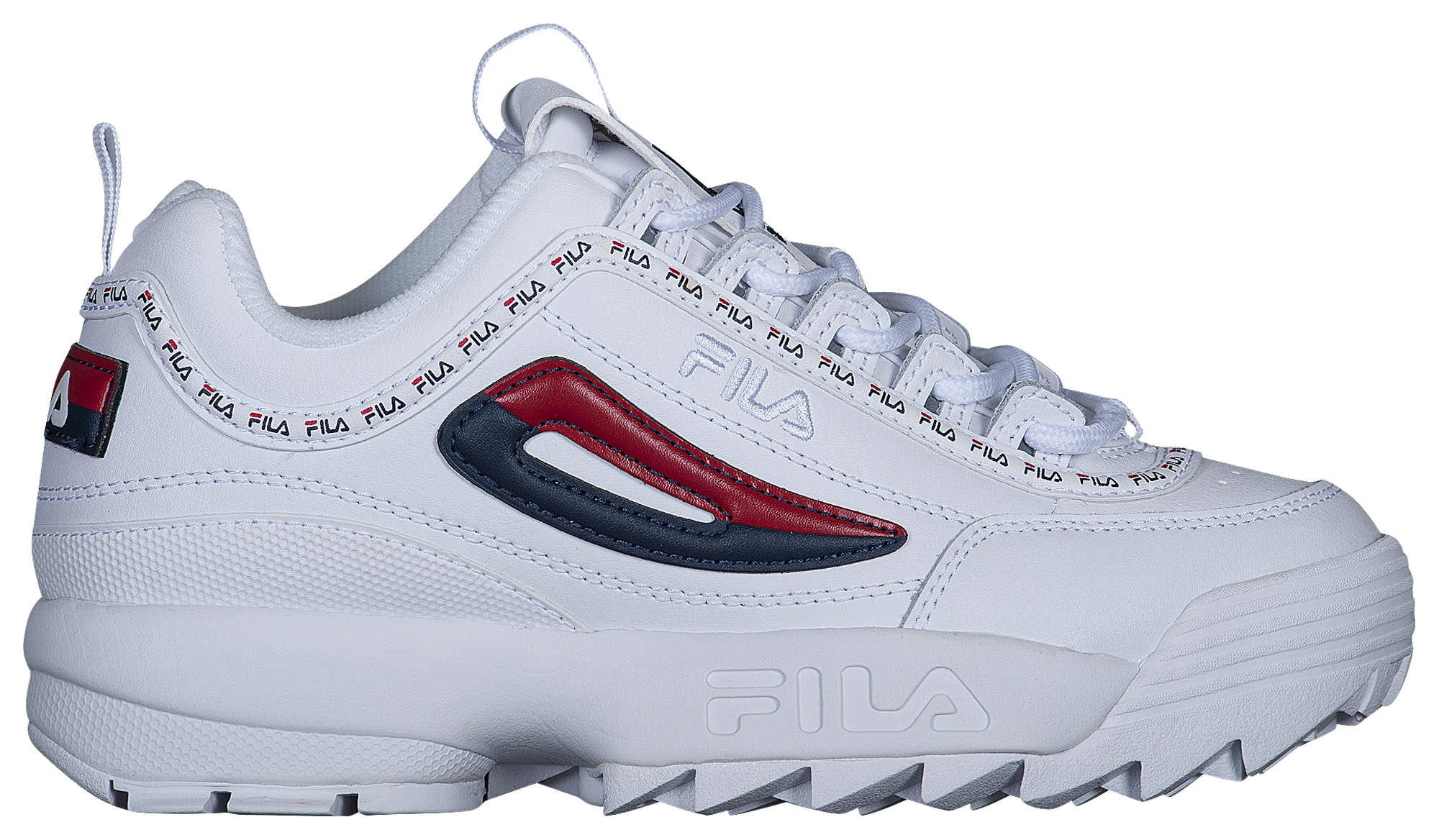 fila disruptor ii white repeat