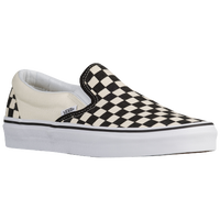 White slip shop on vans footlocker