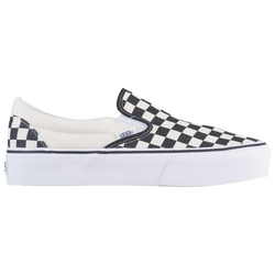 Women's - Vans Classic Slip-On Platform - Black/White