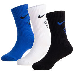 Boys' Preschool - Nike 3 Pack Crew Socks - Royal/White/Black