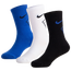 Nike 3 Pack Crew Socks - Boys' Preschool Royal/White/Black