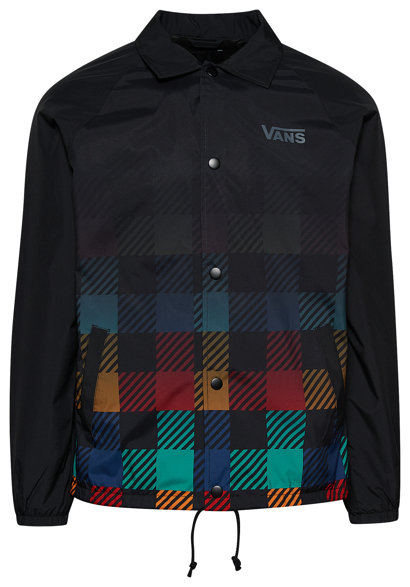 vans plaid jacket