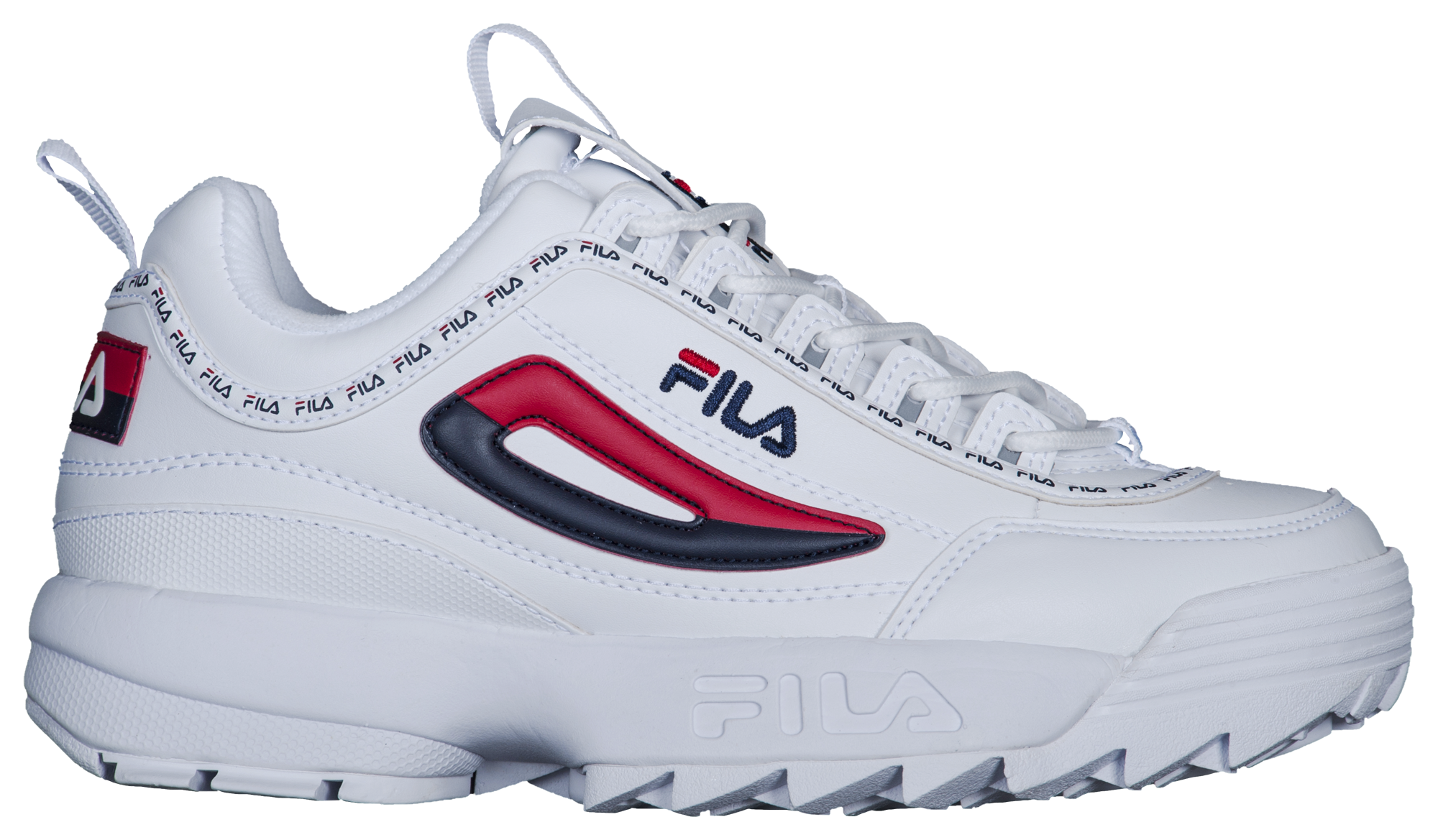 all red fila disruptor 2