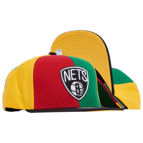 

Mitchell & Ness Mens Brooklyn Nets Mitchell & Ness Nets Juneteenth 22 PW Snapback - Mens Multi Color Size One Size