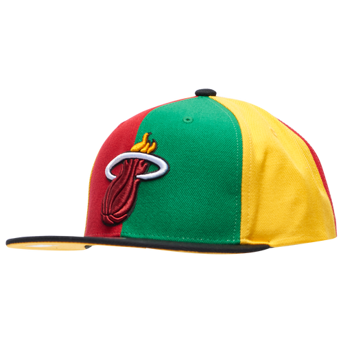 

Mitchell & Ness Mens Miami Heat Mitchell & Ness Heat Juneteenth 22 PW Snapback - Mens Multi Color Size One Size