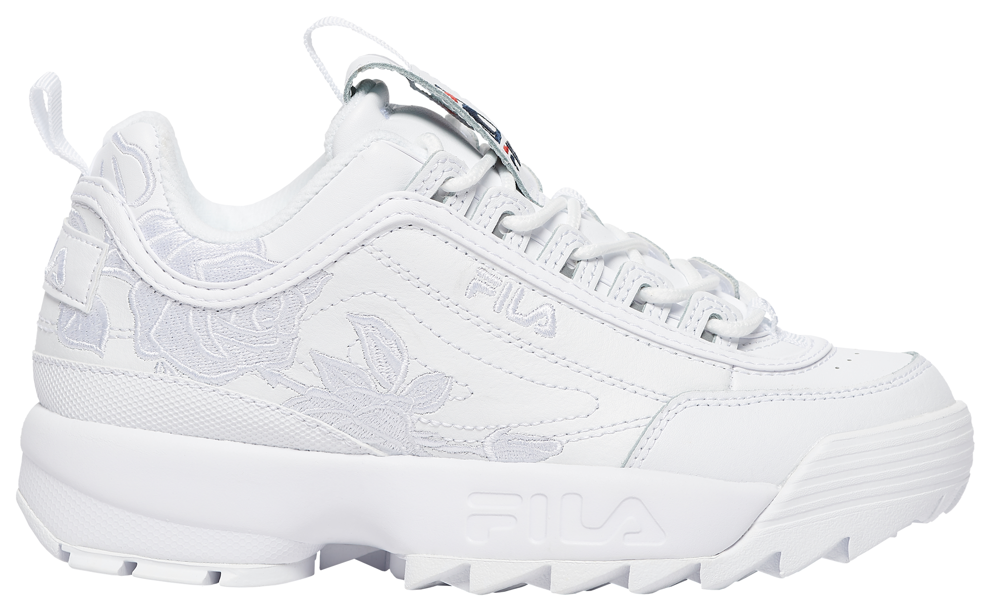 fila disruptor ii white repeat