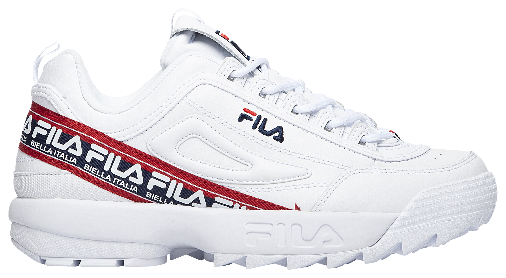 fila chunky shoes black