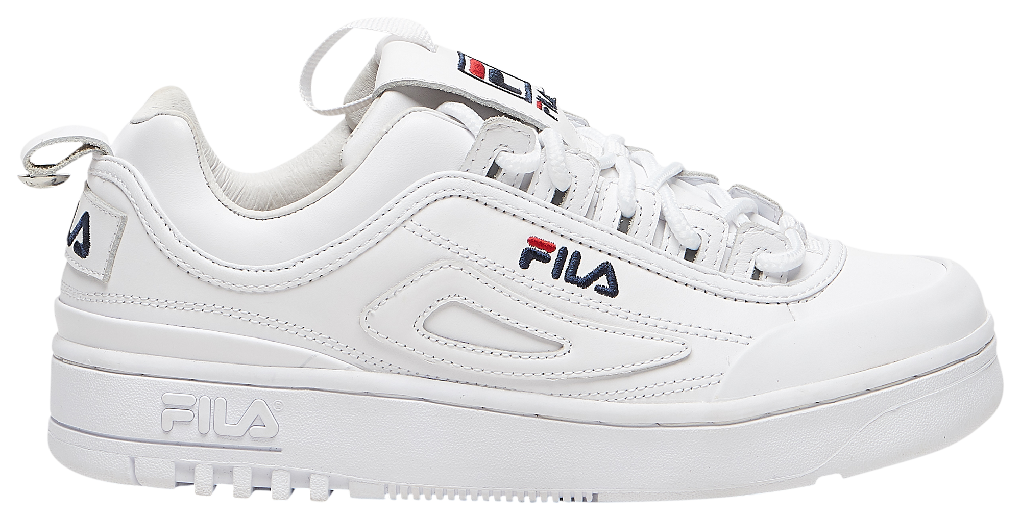 white fila shoes foot locker