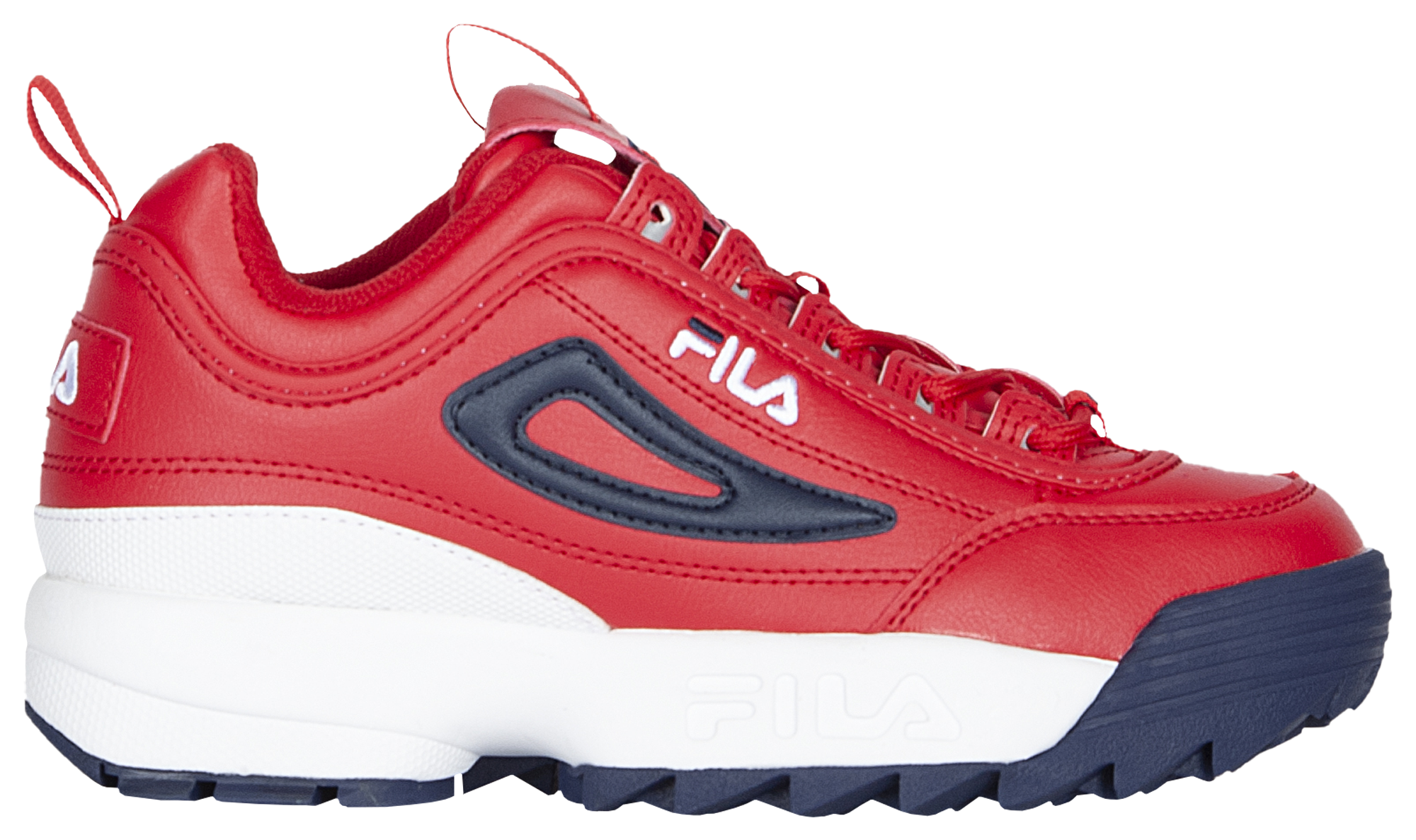 fila disruptor 2 boys grade school