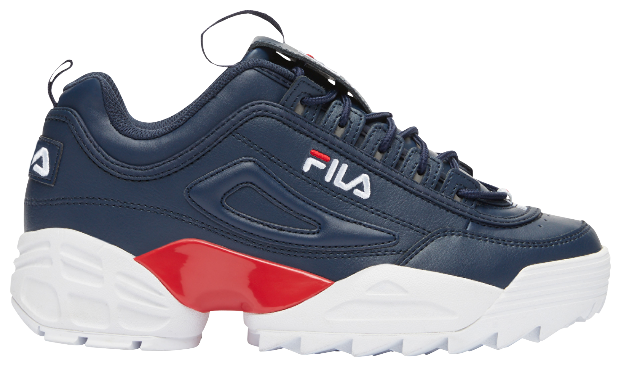 mens blue fila shoes