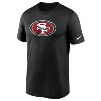 Nike Men's San Francisco 49ers Wordmark Therma-FIT Grey Pullover Hoodie
