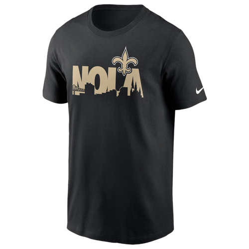 

Nike Mens New Orleans Saints Nike Saints Local T-Shirt - Mens Black/Black Size XL