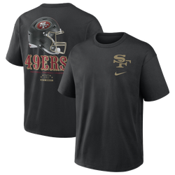 Men's - Nike 49ers Rival Short Sleeve T-Shirt - Black