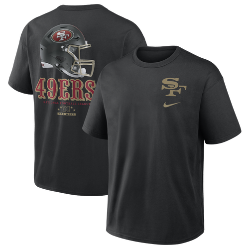 Nike Mens San Francisco 49Ers 49ers NFL Rival CM23 Short Sleeve T-Shirt - - Black