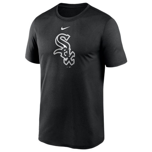 

Nike Mens Nike White Sox Large Logo Legend T-Shirt - Mens Black/Black Size M