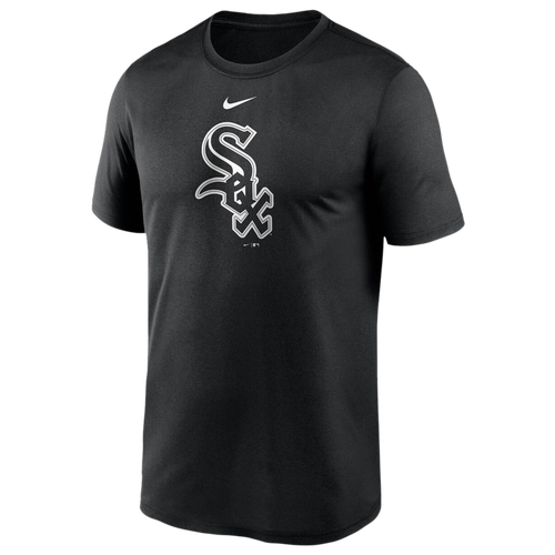 

Nike Mens Nike White Sox Large Logo Legend T-Shirt - Mens Black/Black Size L