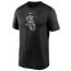 Nike White Sox Large Logo Legend T-Shirt - Men's Black/Black