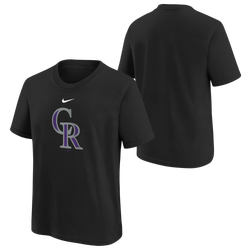 Youth - Nike MLB Rockies Kids Name & Number T-Shirt - Black