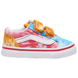 Boys' Toddler - Vans Old Skool - Red/Orange/Blue