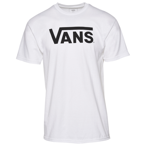 

Vans Mens Vans Classic S/S T-Shirt - Mens White/Black Size XL