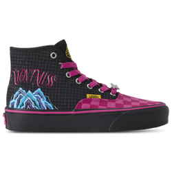 Girls' Grade School - Vans Authentic Hi 2.0 - Mira Black/Multi/Pink