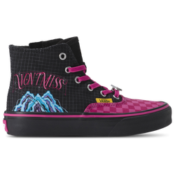 Girls' Preschool - Vans Authentic Hi 2.0 Zip - Mira Black/Pink/Multi