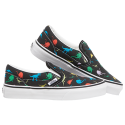 Boys' Preschool - Vans Classic Slip On - Black/Multi