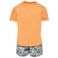 Boys' Preschool - LCKR T-Shirt and Shorts Set - Marie Peach/Ether Orange