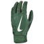 Nike Alpha Huarache Edge Batting Gloves - Men's Deep Forest/Deep Forest/Deep Forest
