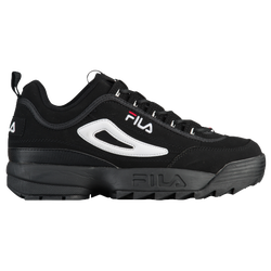 Men's - Fila Disruptor II - Black/White/Red