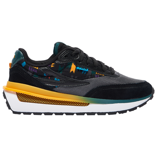 

Fila Boys Fila Renno - Boys' Grade School Running Shoes Black/Orange Size 06.5