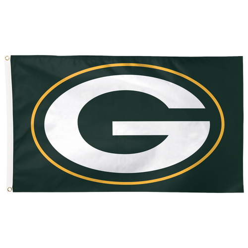 Womens Green Bay Packers WinCraft Green Bay Packers 3x5 Deluxe Flag - Adult - Green / Gold / White