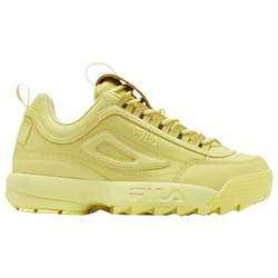 Women's - Fila Disruptor - Tender Yellow/Tender Yellow