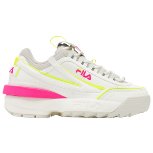 Fila Disruptor 3 White Silver Men's – Pimp Kicks