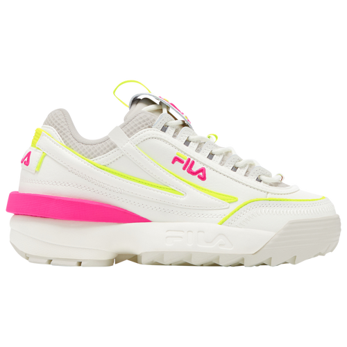 

Fila Womens Fila Disruptor II EXP - Womens Training Shoes White/Pink Size 9.0