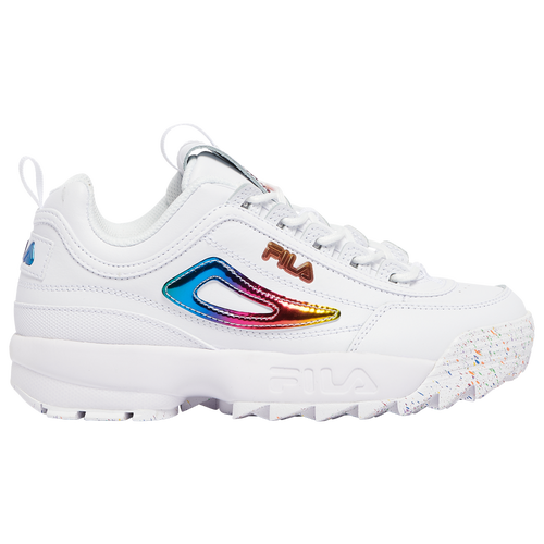 

Fila Womens Fila Disruptor II Pride - Womens Training Shoes White/Multi Color Size 7.5