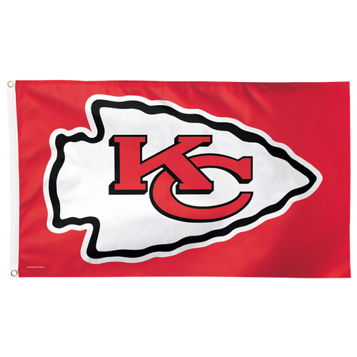Womens Kansas City Chiefs WinCraft Kansas City Chiefs 3x5 Deluxe Flag - Adult - Red / Gold / White