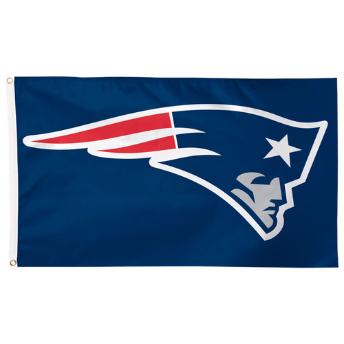 Womens New England Patriots WinCraft New England Patriots 3x5 Deluxe Flag - Adult - Navy / Red / Silver