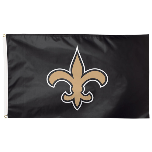 Womens New Orleans Saints WinCraft New Orleans Saints 3x5 Deluxe Flag - Adult - Black / Old Gold / White