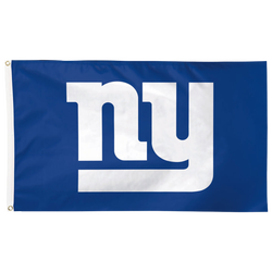 Adult - WinCraft New York Giants 3x5 Deluxe Flag - Blue/Red/Gray