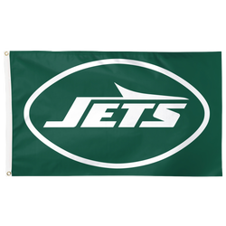 Adult - WinCraft New York Jets 3x5 Deluxe Flag - Gotham Green/White/Black