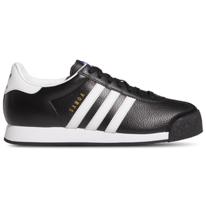 Adidas samoa hot sale black leather