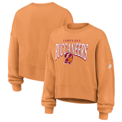 Women's - Nike NFL Buccaneers Crew - Orange