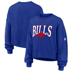 Women's - Nike NFL Bills Crew - Blue