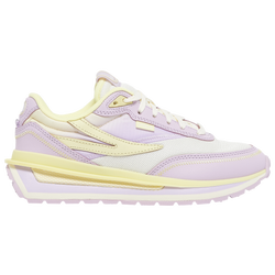 Women's - Fila Renno - White/Purple/Yellow