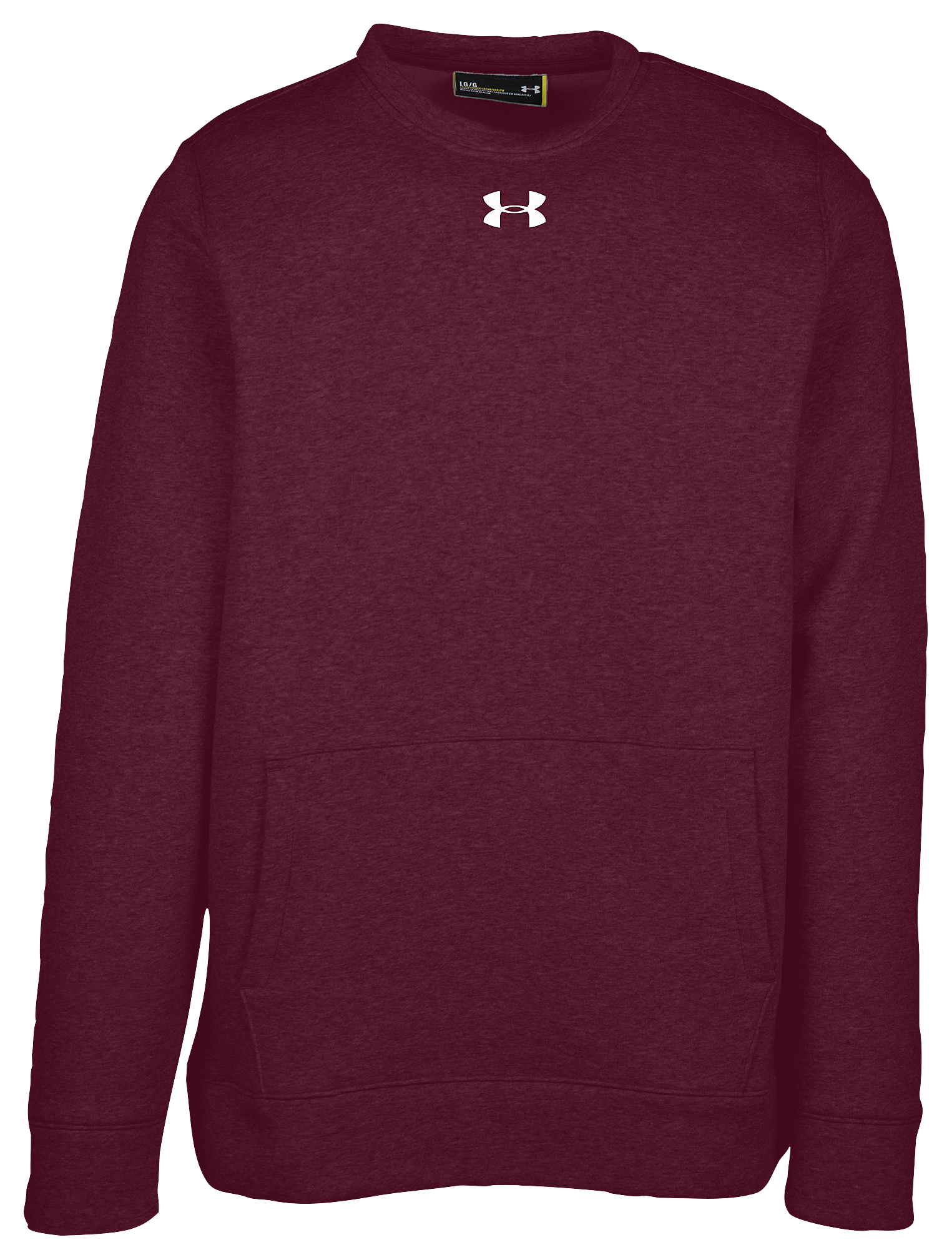 under armour hustle fleece crew