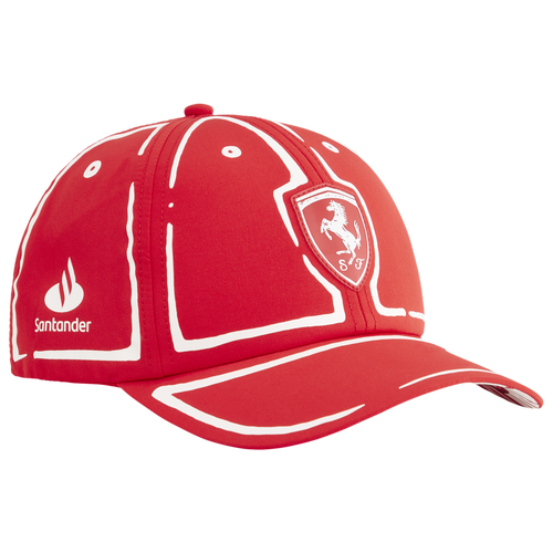 Shop Puma Mens  Scuderia Ferrari X Joshua Vides Rplca Sainz Cap In Rosso Corsa