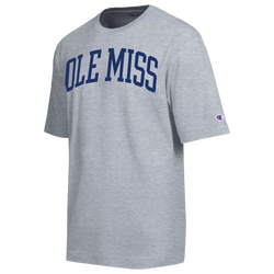 Men's - Champion Ole Miss Mens All-Star T-Shirt - Oxford Grey